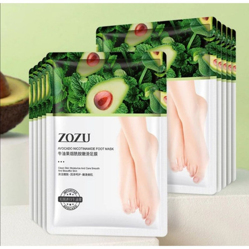 ماسک پا ورقه ای جورابی آووکادو زوزو Zozu